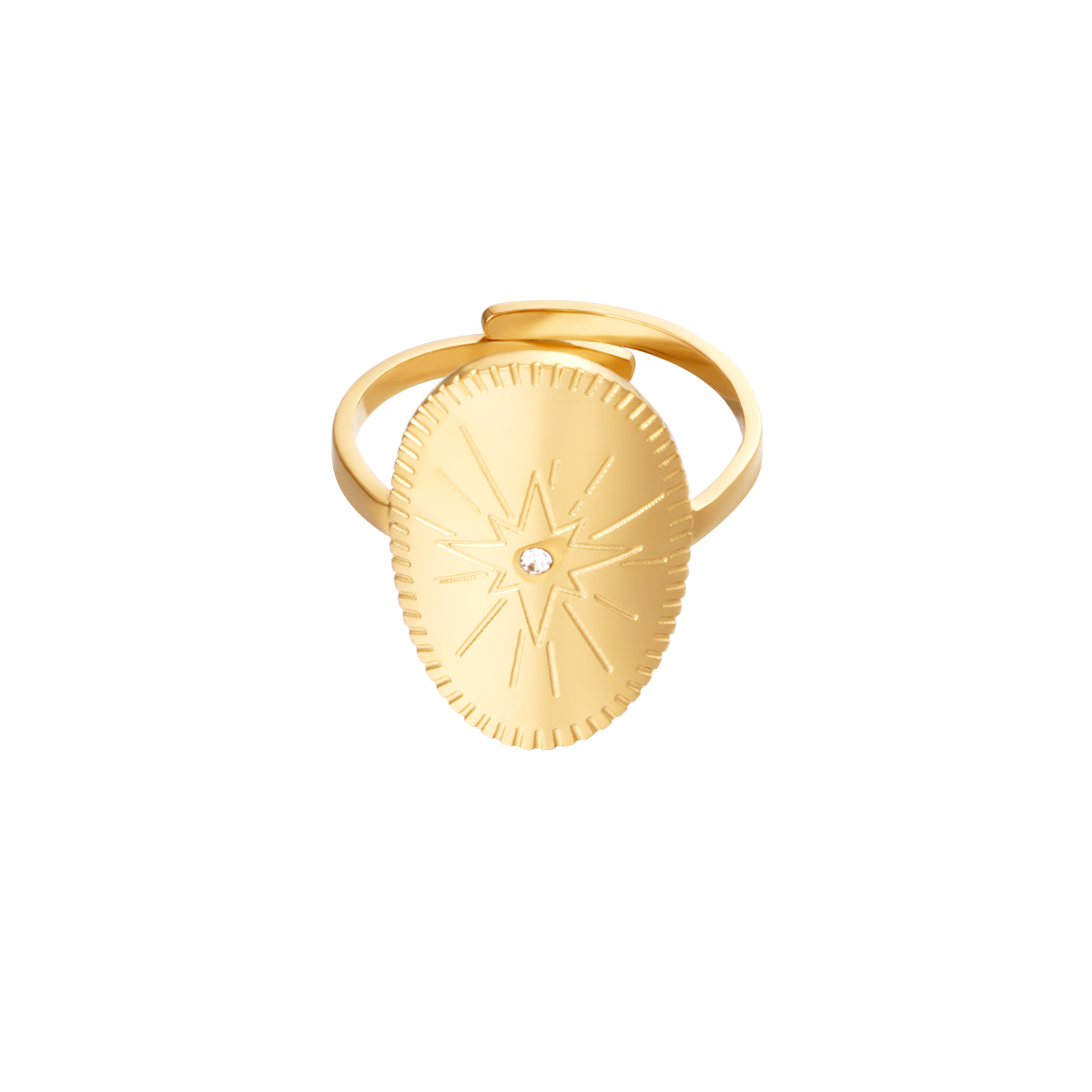 Gold / One size / Ring Starring Night 