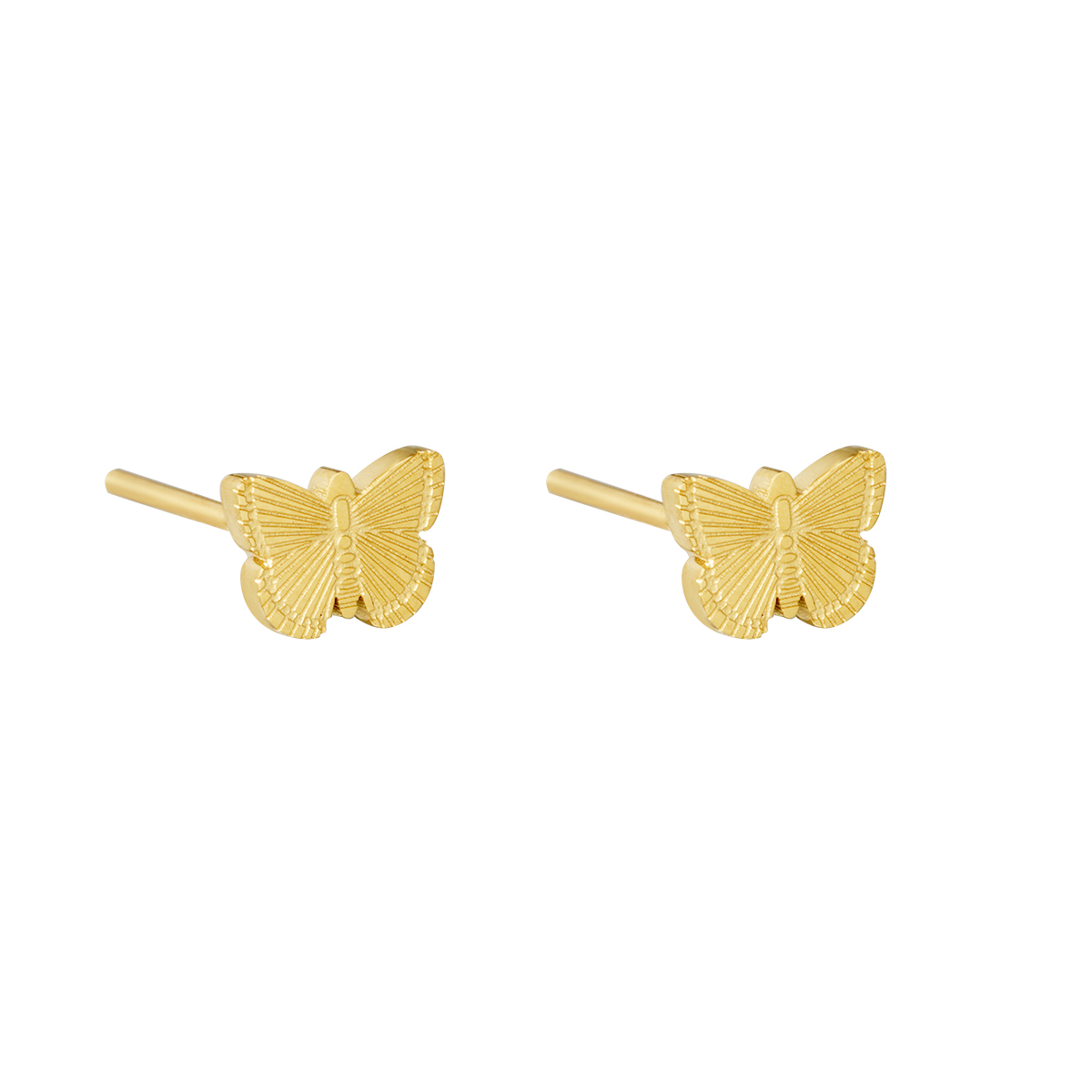 Gold / Earrings Fly 