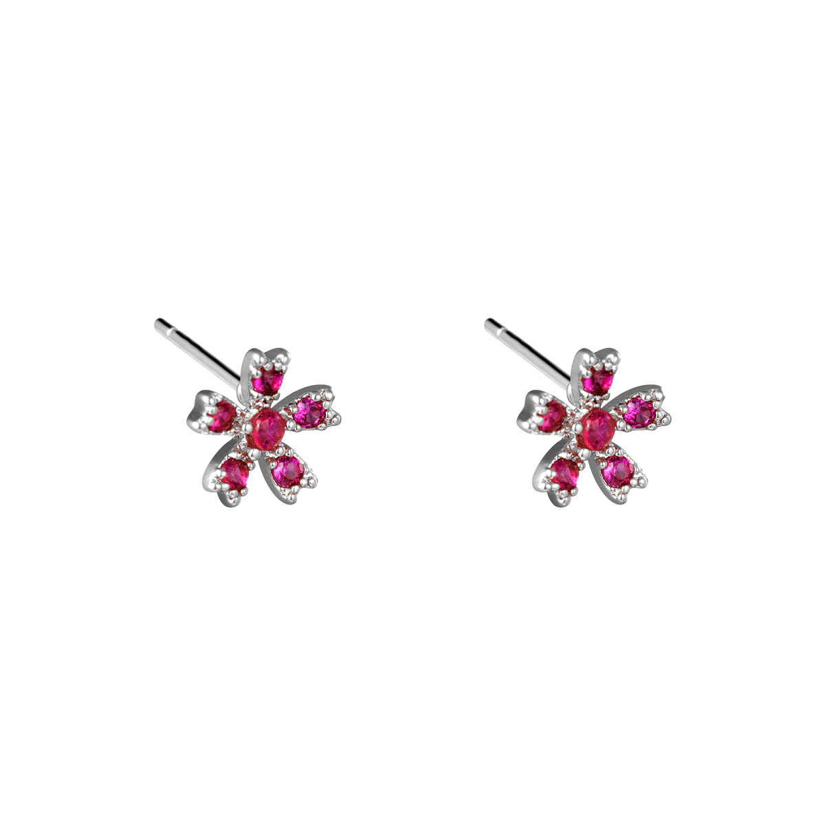 Silver / Earrings Ruby Rose Picture2