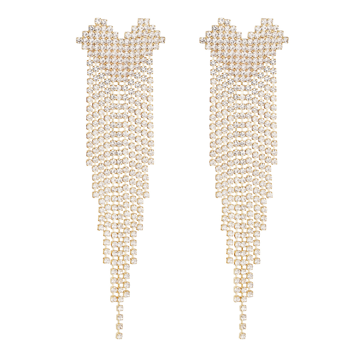 Boucles d'oreilles strass coeur top - Holiday Essentials